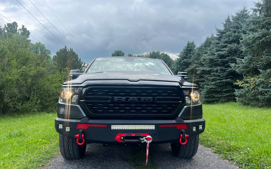 2019-2023 Ram 1500 Pike Front Bumper Fishbone Offroad-1