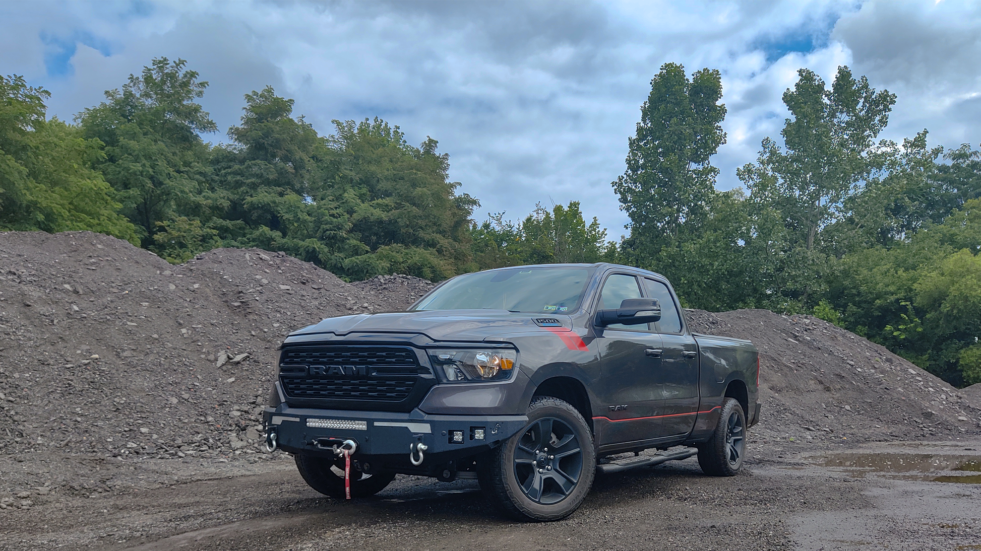 2019-2023 Ram 1500 Pike Front Bumper Fishbone Offroad-6
