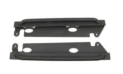 Jeep JK Rock Slider 07-18 Wrangler JK 2 Door Rubicon Steel Black Textured Powdercoat Fishbone Offroad-3