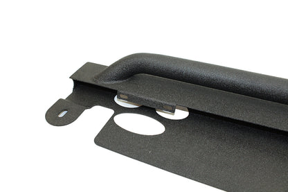 Jeep JK Rock Slider 07-18 Wrangler JK 2 Door Rubicon Steel Black Textured Powdercoat Fishbone Offroad-5