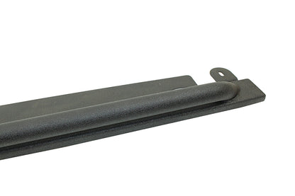 Jeep JK Rock Slider 07-18 Wrangler JK 2 Door Rubicon Steel Black Textured Powdercoat Fishbone Offroad-6
