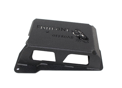 Jeep JK EVAP Canister Skid Plates 07-11 Wrangler JK Steel Black Textured Powdercoat Fishbone Offroad-5