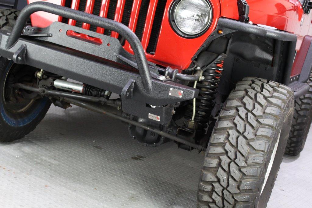 Fishbone Offroad Jeep TJ Steering Box Skid Plate 97-06 Wrangler TJ Black Textured Powdercoat Fishbone Offroad