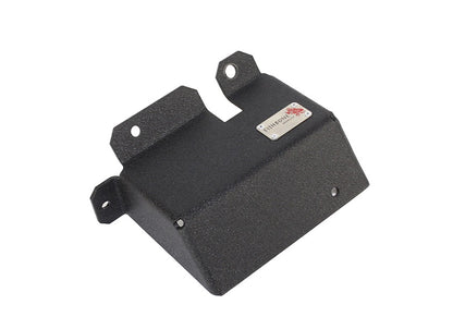 Jeep TJ Steering Box Skid Plate 97-06 Wrangler TJ Black Textured Powdercoat Fishbone Offroad-5