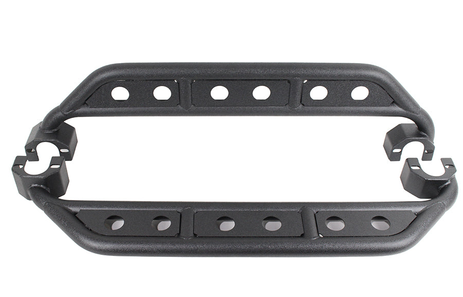 Fishbone Offroad Jeep Wrangler Side Steps 07-18 Wrangler JK 4 Door Steel Black Textured Powdercoat Fishbone Offroad