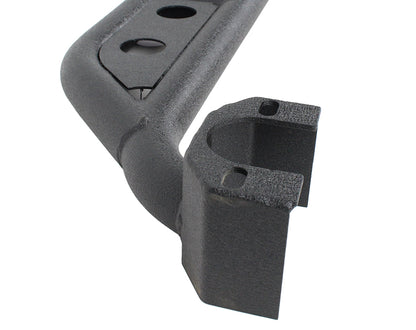 Jeep Wrangler Side Steps 07-18 Wrangler JK 2 Door Steel Black Textured Powdercoat Fishbone Offroad-5