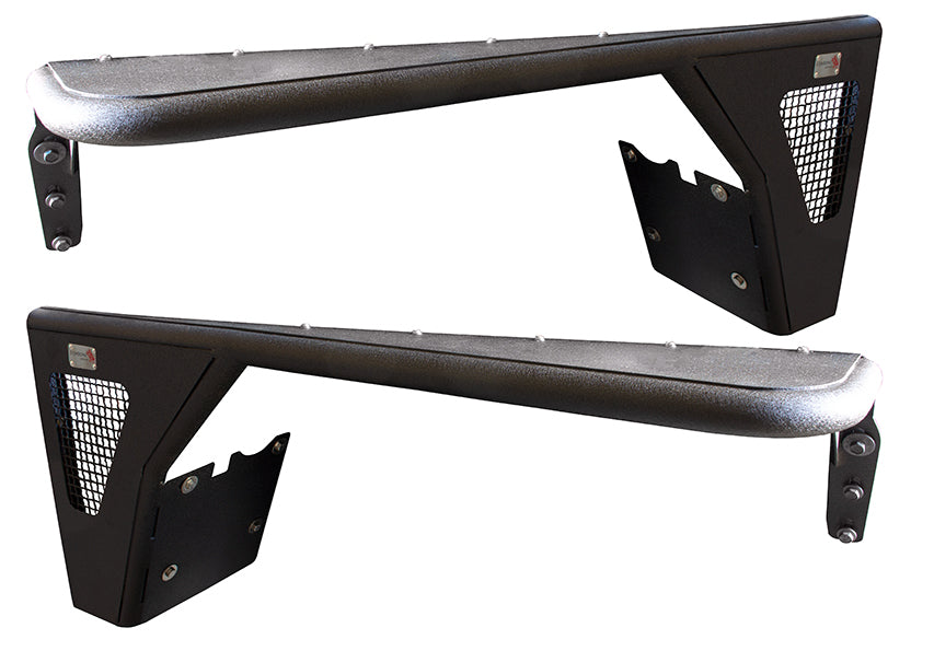 Front Tube Fenders with No Flares 1997 to 2006 TJ Wrangler, Rubicon and Unlimited Fishbone Offroad
