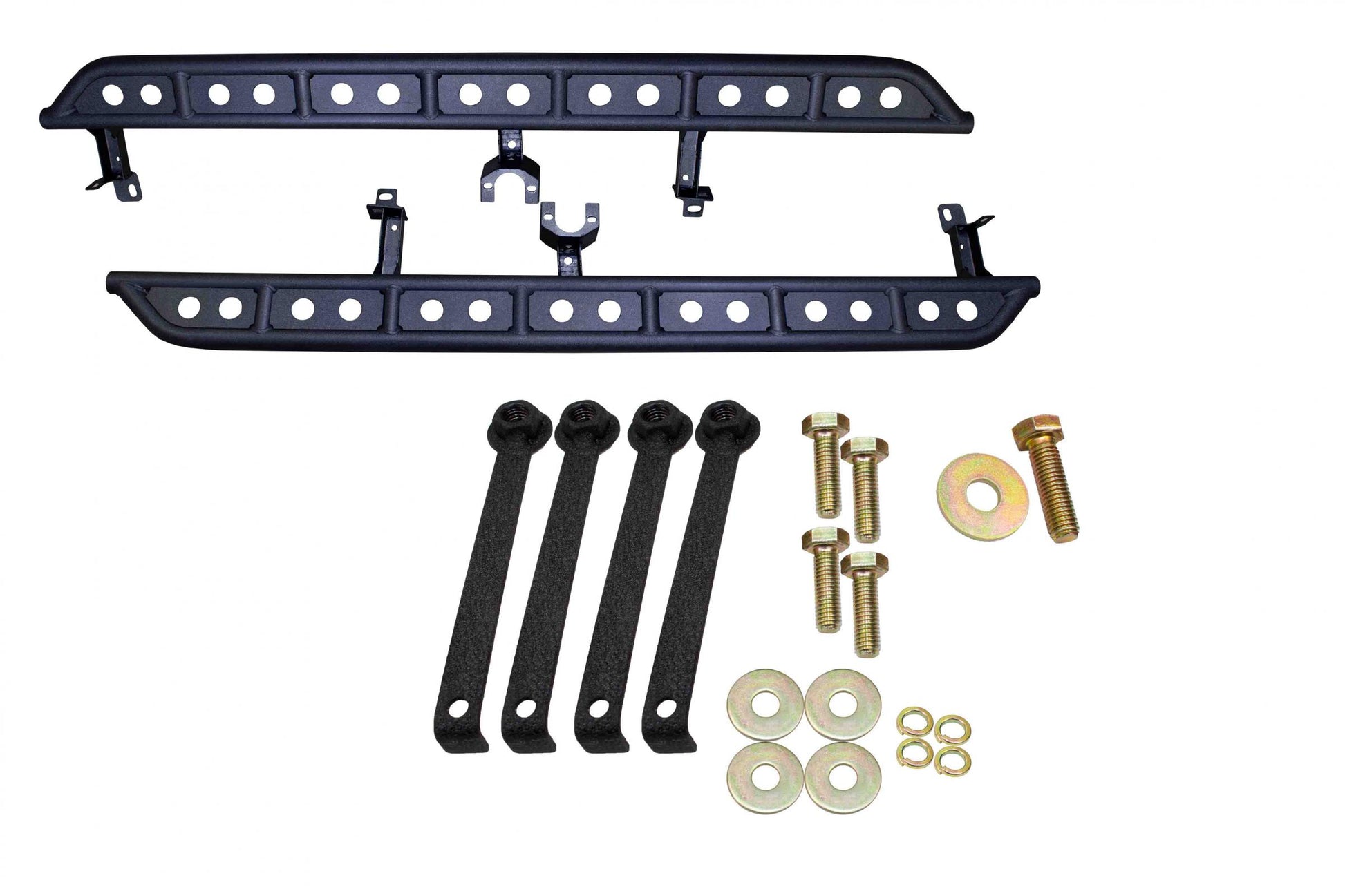 2020-Present Jeep Gladiator JT Step Sliders Fishbone Offroad-11