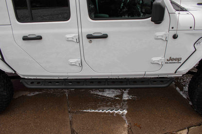2020-Present Jeep Gladiator JT Step Sliders Fishbone Offroad-4