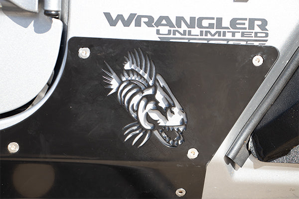Wrangler Armor Panels for 18-Pres Wrangler JL 4DR Fishbone Offroad-8