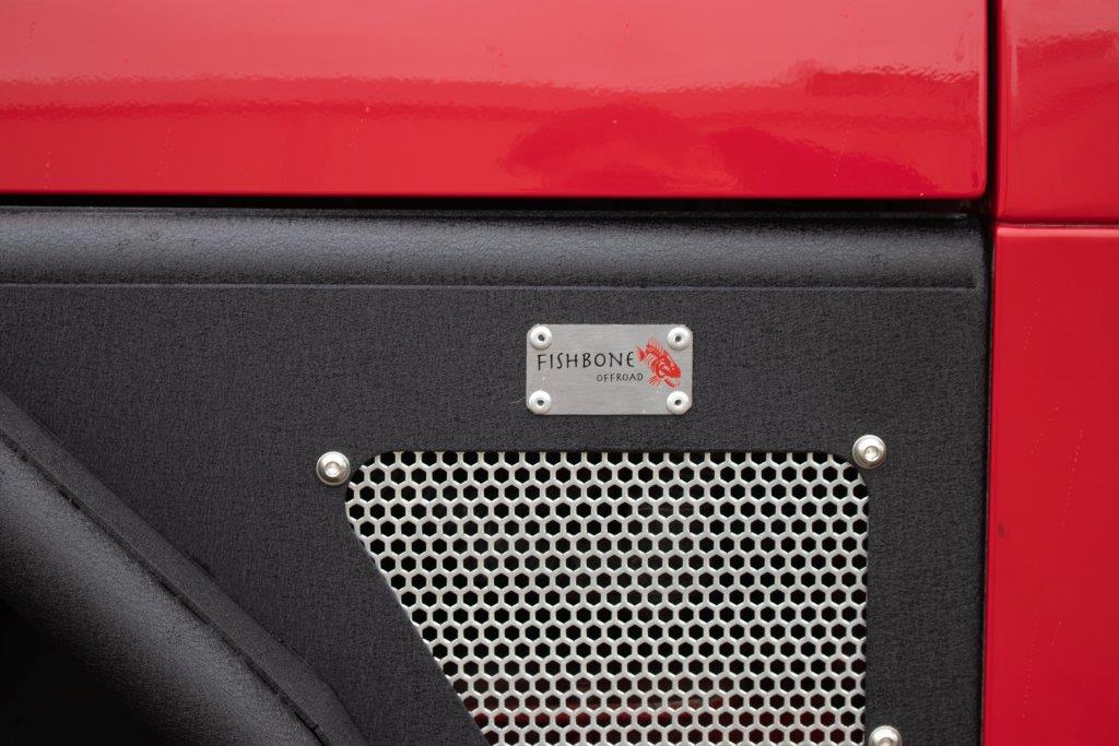 Fishbone Offroad Wrangler Front Fenders Paintable Mesh Upgrade for 97-06 Wrangler Fishbone