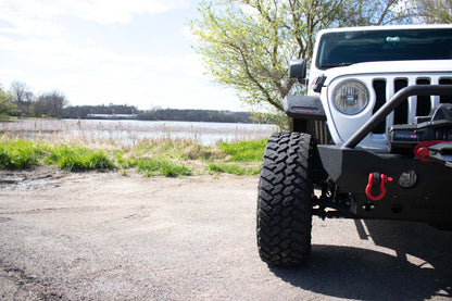 18-Current Jeep Wrangler JL, JLU and 20-Current Jeep Gladiator JT Front Steel Elite Fenders Fishbone Offroad-6
