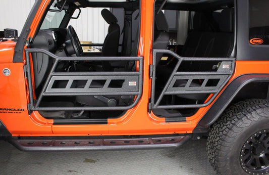 Fishbone Offroad Jeep JK Tube Doors 07-18 Wrangler JK 4 Door Front/Rear Fishbone Offroad