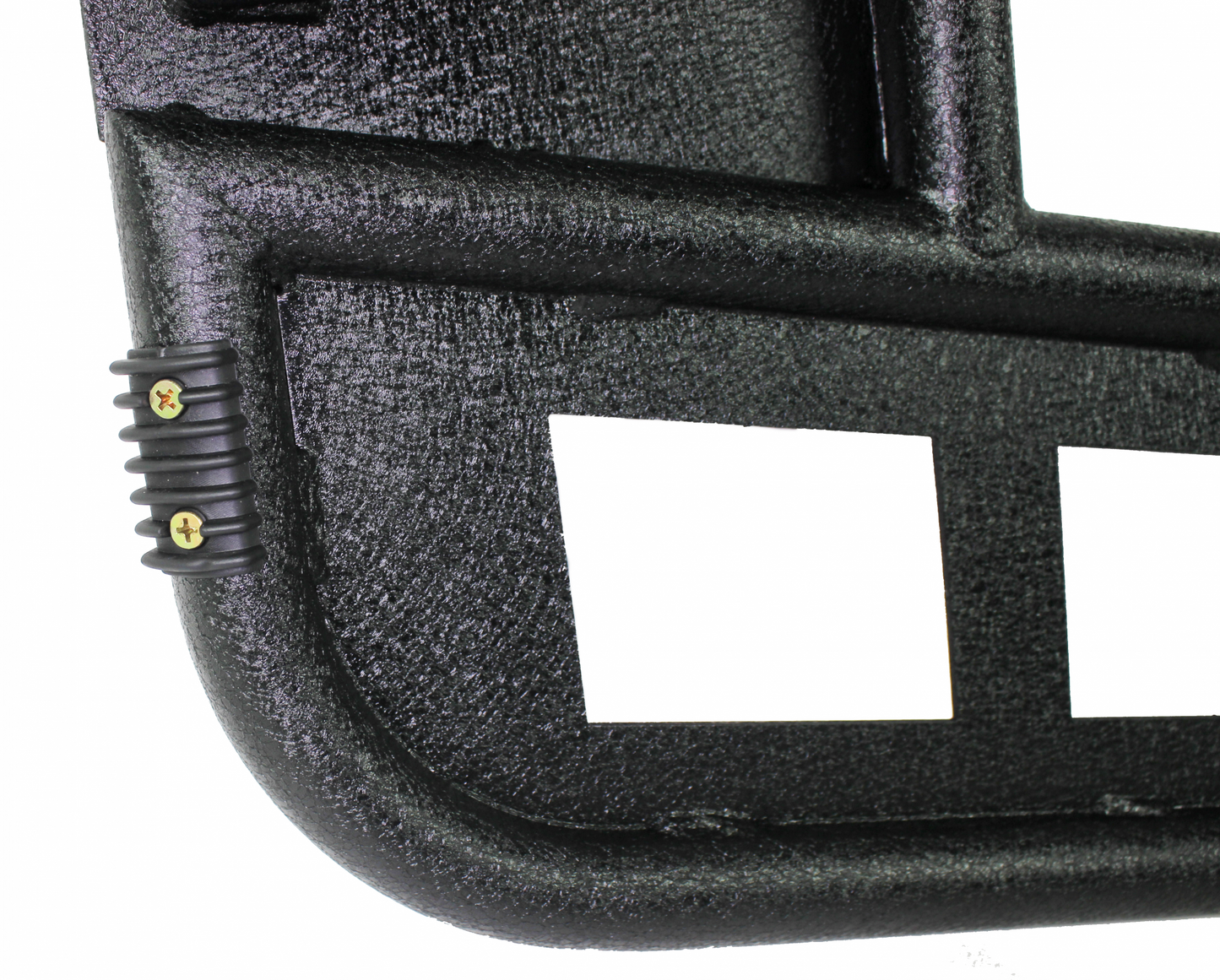 Jeep TJ Front Tube Doors 97-06 Wrangler TJ Black Textured Powdercoat Steel Fishbone Offroad-1
