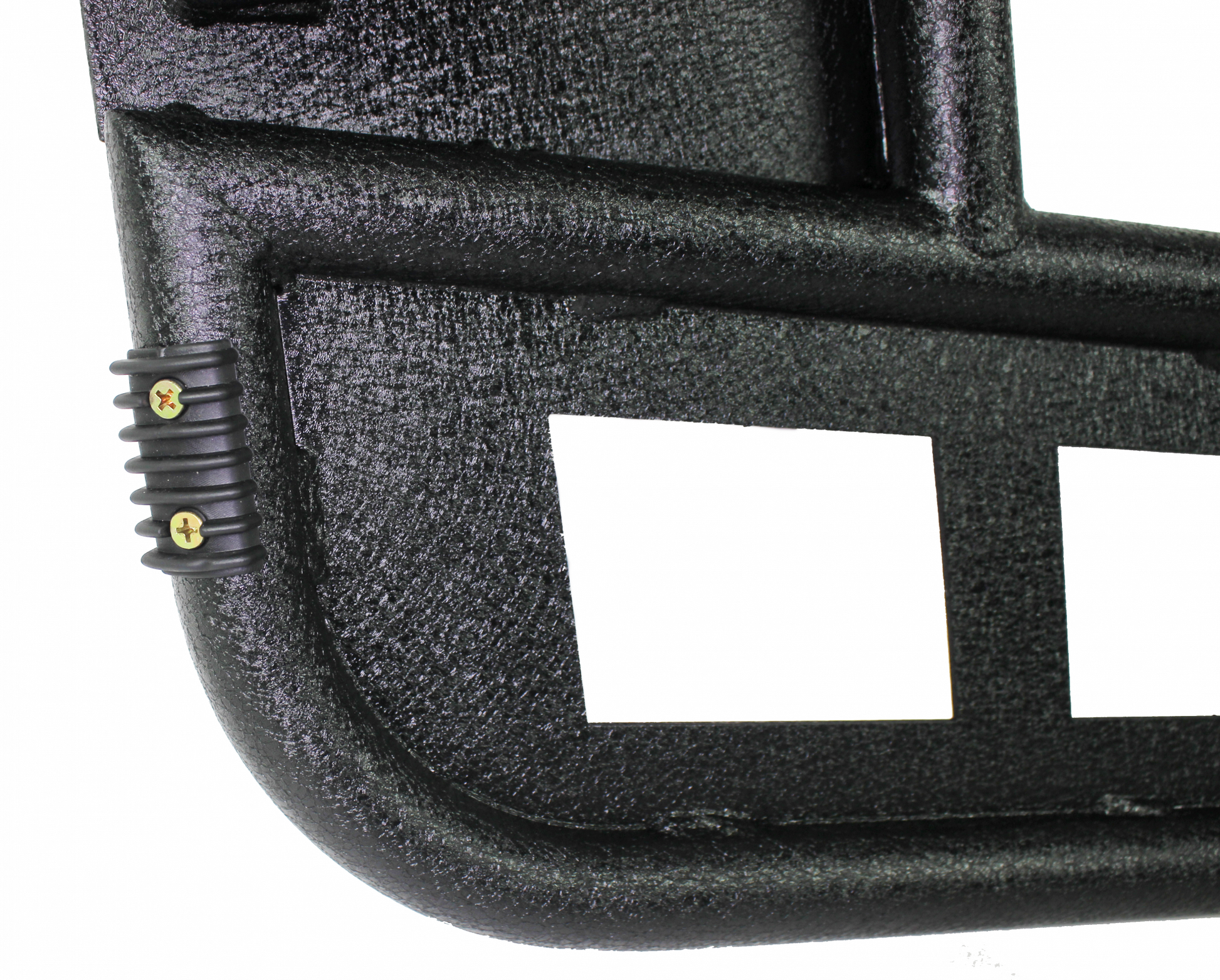 Jeep TJ Front Tube Doors 97-06 Wrangler TJ Black Textured Powdercoat Steel Fishbone Offroad-1