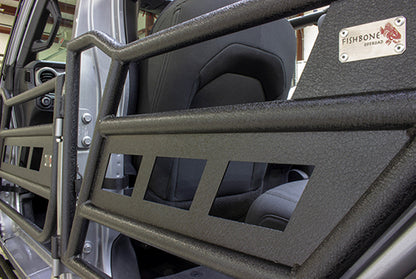 Jeep Front and Rear Tube Doors 2018-Present Wrangler JL Fishbone Offroad-7