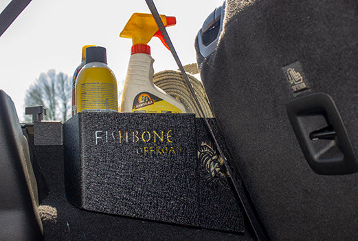 Fishbone Offroad Jeep JLU Wheel Well Storage Bins 18-Pres Wrangler JL 4 Door Fishbone Offroad