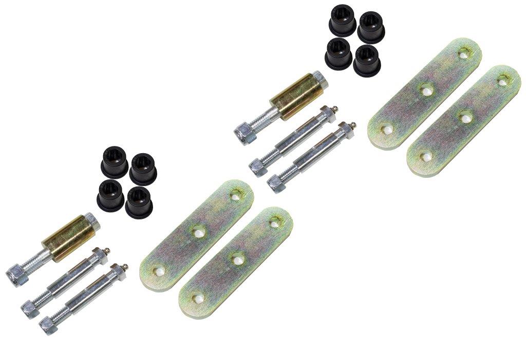 Front or Rear Greaseable Shackles For 46-75 Jeep CJ-5 Fishbone Offroad-3