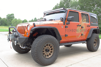 Jeep JK Inner Fender Accent Plate 07-18 Wrangler JK Fishbone Offroad-5