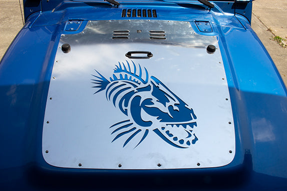 Jeep TJ Hood Louver 03-06 Wrangler TJ Fishbone Offroad-14