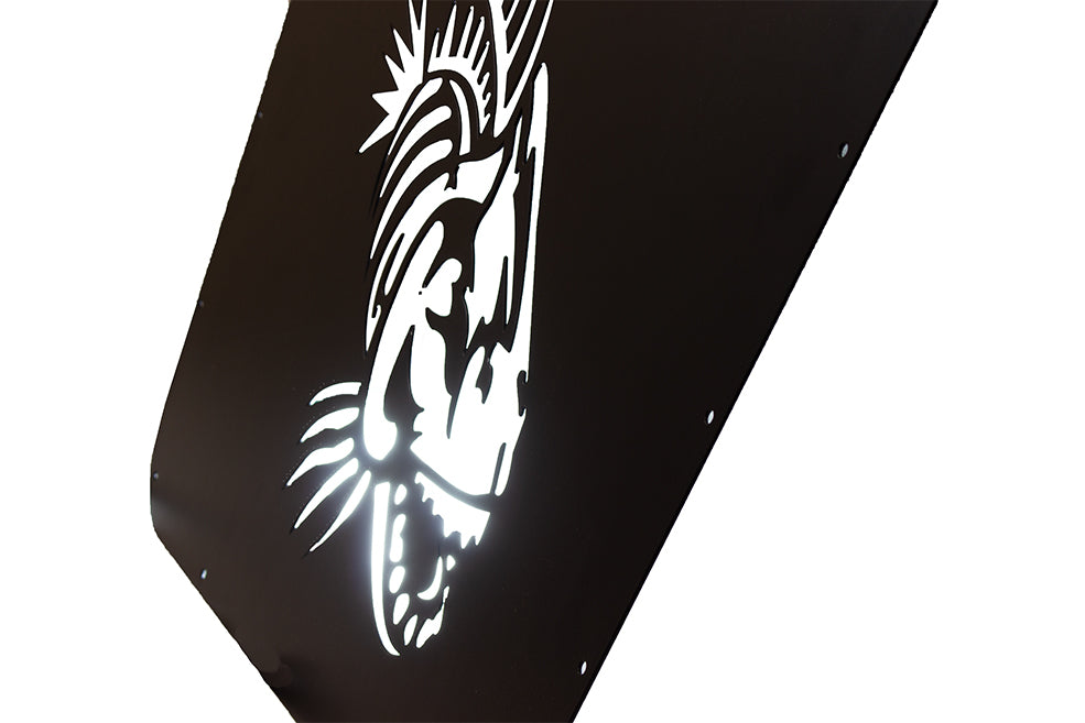 Jeep JK Hood Louver 13-18 Wranger JK Fishbone Offroad-2