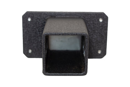 Hitch Cover For 2 Inch Hitch Black Powdercoated Steel Fishbone Offroad-2