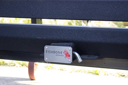 Hitch Cover For 2 Inch Hitch Black Powdercoated Steel Fishbone Offroad-5