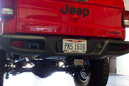 Hitch Cover For 2 Inch Hitch Black Powdercoated Steel Fishbone Offroad-7
