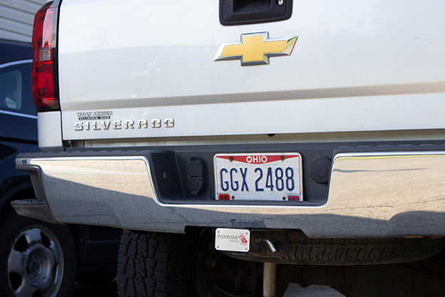 Fishbone Offroad Hitch Cover For 2 Inch Hitch Black Powdercoated Steel Fishbone Offroad