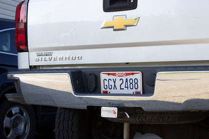 Hitch Cover For 2 Inch Hitch Black Powdercoated Steel Fishbone Offroad-8