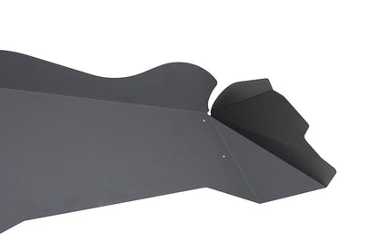 Jeep JK Rear Inner Fenders 07-18 Wrangler JK Aluminum Black Powercoat Fishbone Offroad-3