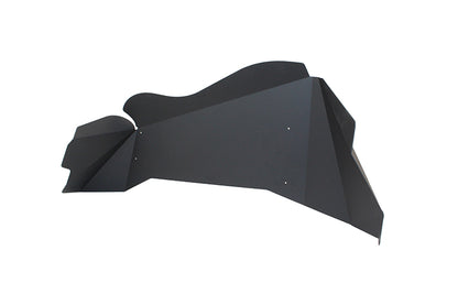 Jeep JK Rear Inner Fenders 07-18 Wrangler JK Aluminum Black Powercoat Fishbone Offroad-5