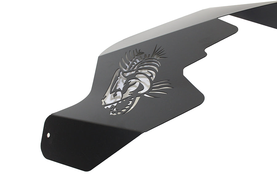 Jeep JK Logo Aluminum Inner Fenders 07-18 Wrangler JK Black Powdercoat Fishbone Offroad-3
