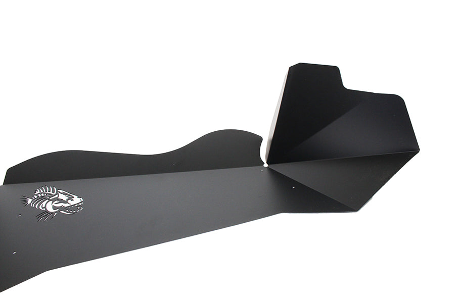 Jeep JK Logo Aluminum Inner Fenders 07-18 Wrangler JK Black Powdercoat Fishbone Offroad-5