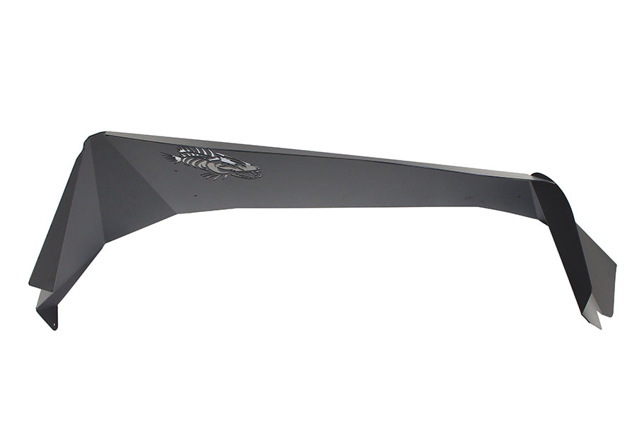 Jeep JK Logo Aluminum Inner Fenders 07-18 Wrangler JK Black Powdercoat Fishbone Offroad-6