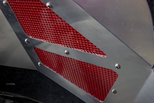 Jeep JL Inner Fenders For 18-Current Wrangler JL, 2020-Current JT Gladiator Front Pair Aluminum Raw Fishbone Offroad-6
