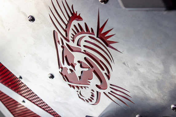 Jeep JL Inner Fenders For 18-Current Wrangler JL Rear Pair Aluminum Raw Fishbone Offroad-7