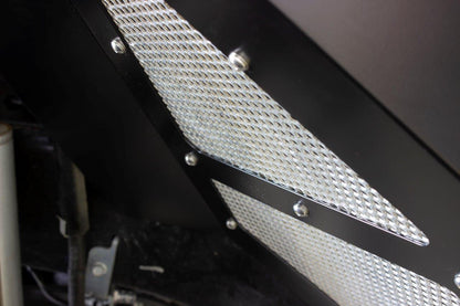 Jeep JL Inner Fenders For 18-Current Wrangler JL Rear Pair Aluminum Black Powdercoat Fishbone Offroad-5