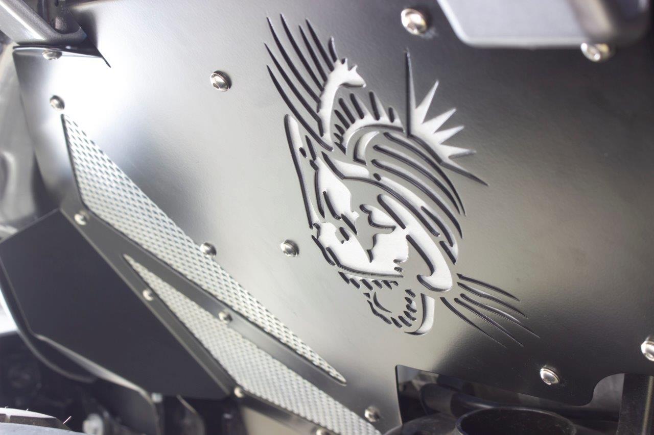 Jeep JL Inner Fenders For 18-Current Wrangler JL Rear Pair Aluminum Black Powdercoat Fishbone Offroad-6