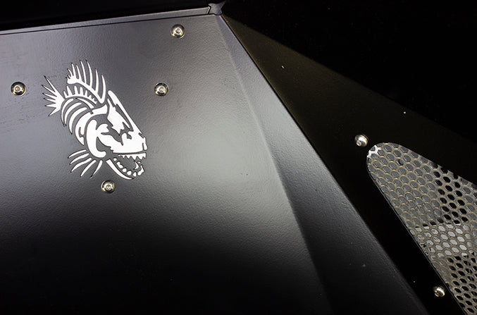 Jeep JL Inner Fenders For 18-Current Wrangler JL Front/Rear Set of 4 Aluminum Black Powdercoat Fishbone Offroad-12