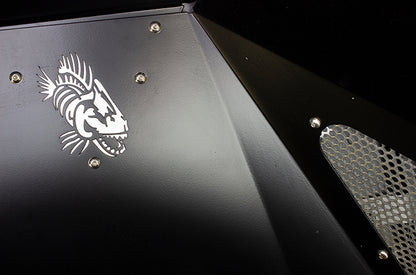 Jeep JL Inner Fenders For 18-Current Wrangler JL Front/Rear Set of 4 Aluminum Black Powdercoat Fishbone Offroad-12