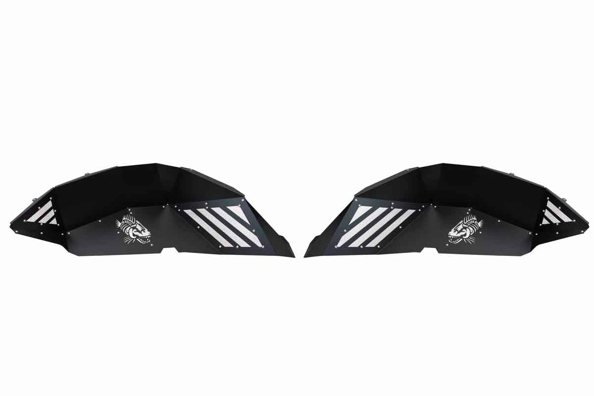 Aluminum Inner Fenders For 18-Current Jeep Wrangler JL and Wrangler Unlimited JLU Fishbone Offroad-9