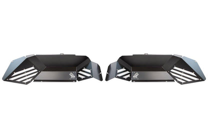 Gladiator Rear JT Black Aluminum Inner Fenders For 2020 Pres JT Gladiator Fishbone Offroad