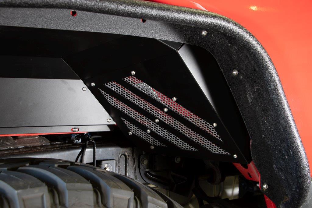 Gladiator Rear JT Black Aluminum Inner Fenders For 2020 Pres JT Gladiator Fishbone Offroad-9