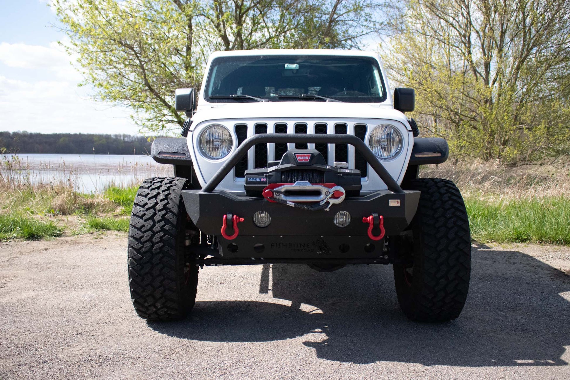 18-Current Jeep Wrangler JL, JLU and 20-Current Jeep JT Gladiator Aluminum Elite Front Fenders Fishbone Offroad-16