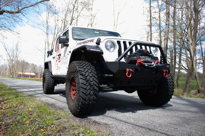 18-Current Jeep Wrangler JL, JLU and 20-Current Jeep JT Gladiator Aluminum Elite Front Fenders Fishbone Offroad-17