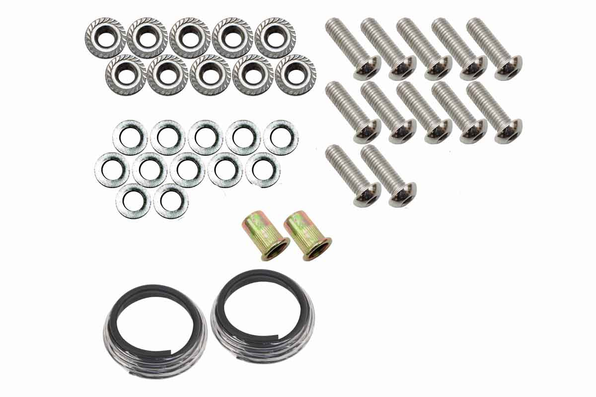 18-Current Jeep Wrangler JL, JLU and 20-Current Jeep JT Gladiator Aluminum Elite Front Fenders Fishbone Offroad-3