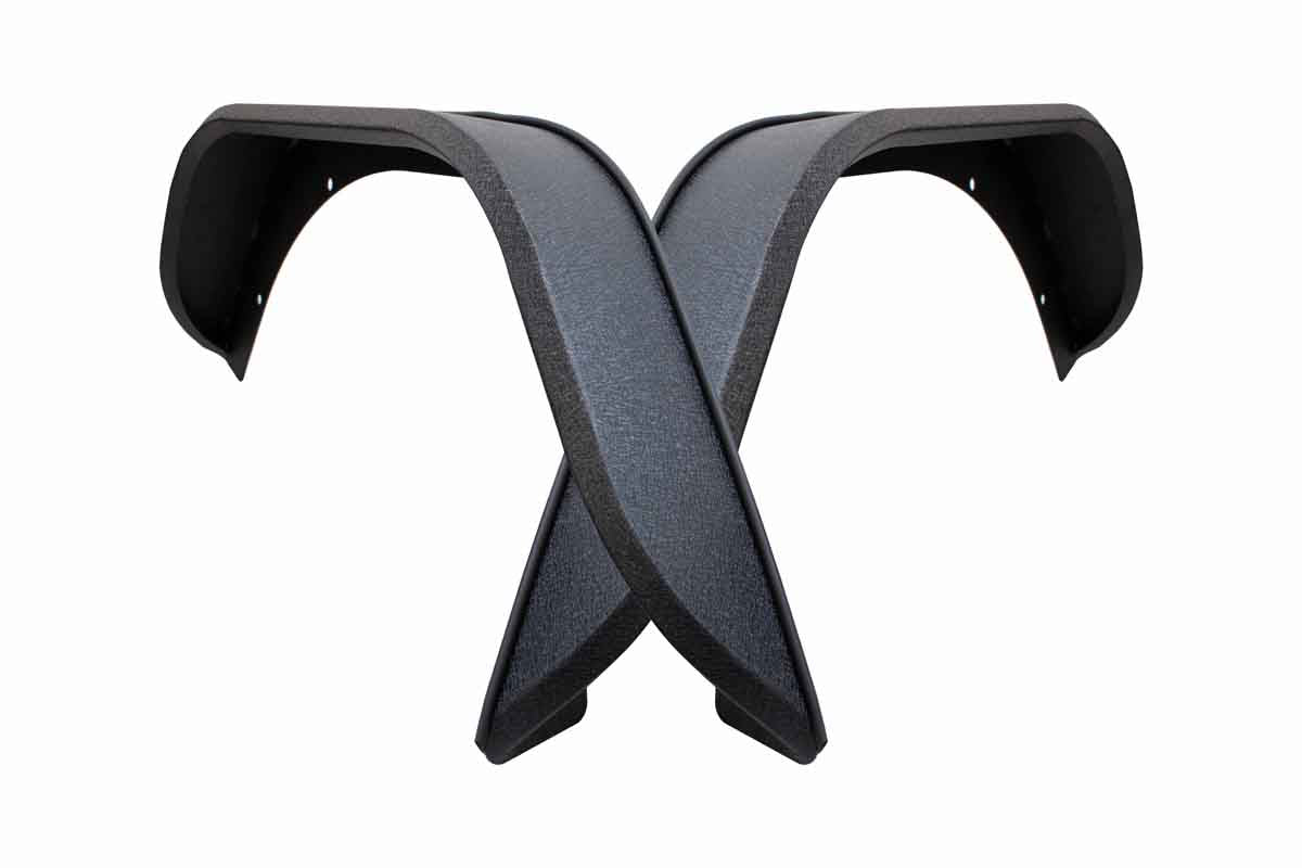 18-Current Jeep Wrangler JL, JLU and 20-Current Jeep JT Gladiator Aluminum Elite Front Fenders Fishbone Offroad-7