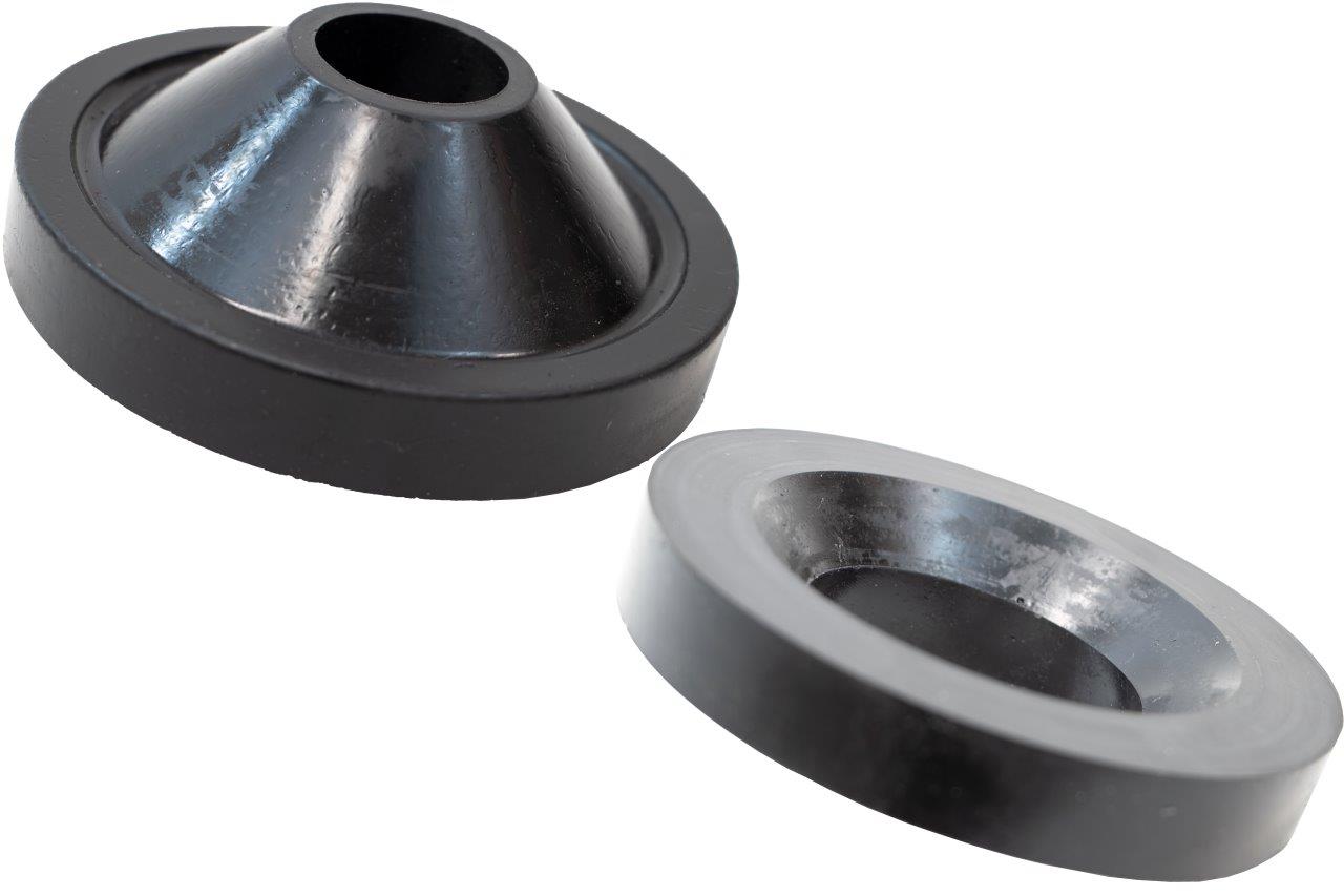 Fishbone Offroad Jeep JK 0.75 Inch Coil Spring Spacer Kit For 07-18 Wrangler JK Fishbone Offroad