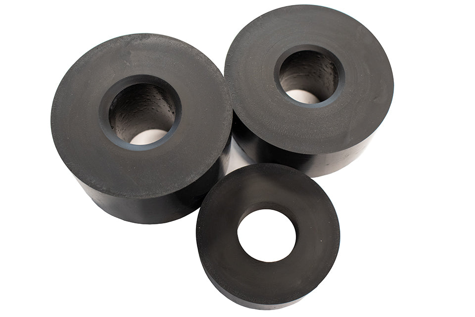 F-250 Body Mount Kit 08-18 F-250 Black Poyurethane Fishbone Offroad-1